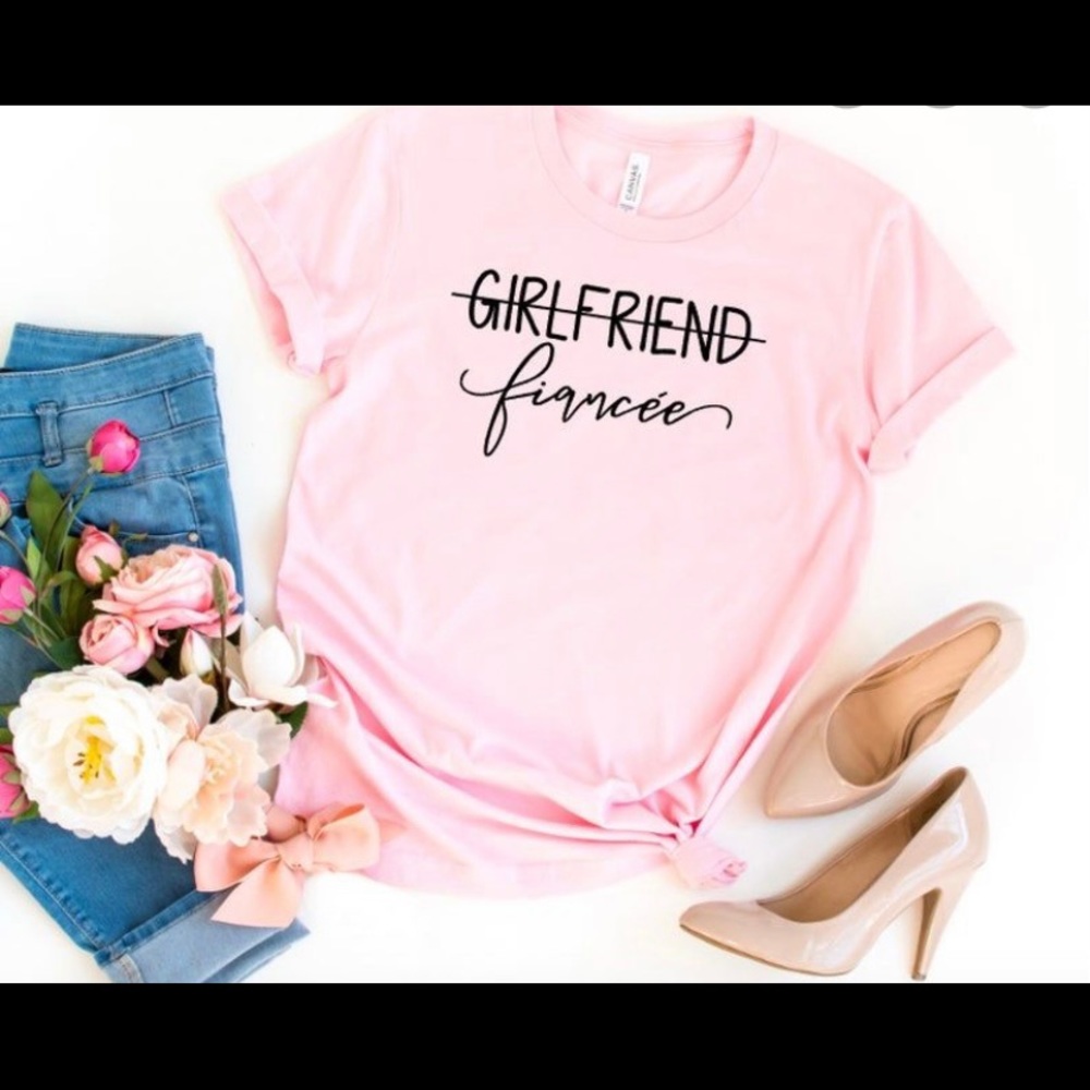 NEW Fiancée tee! Never worn